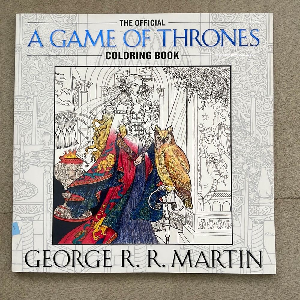 Game of Thrones Adult Colouring Book
